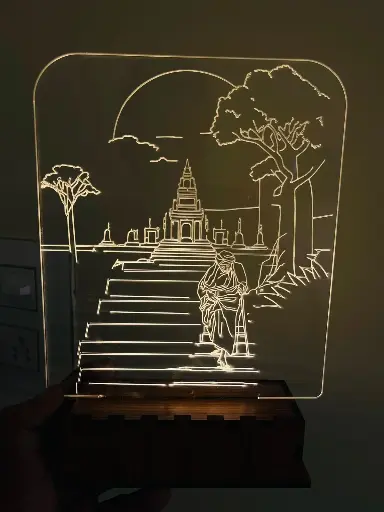 Siddaganga Swamiji Table Light